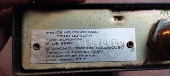 CB vysielačka + anténa + zosilňovač + rádio - 4