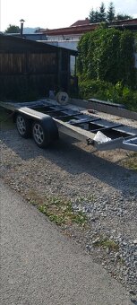 Predám autoprepravnik,lafetu do 2 ton - 4