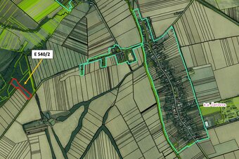 Čeľovce - 900 m2 POĽNOHOSPODÁRSKY POZEMOK - 4