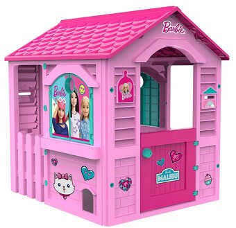 Zahradný domček BARBIE pre deti -plastový zn. Chicos - 4
