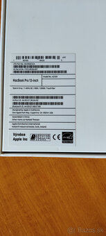 Predám nefunkčný MacBook Pro 13" A2159 - 4