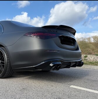 Mercedes S W223 AMG Brabus style zadný difúzor - 4
