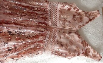 Šaty na ples, stužkovú, svadbu  - veľkosť 36/38 - 4