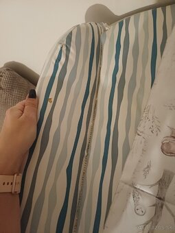 Prebaľovací pult 2v1, s Lehátkom a Nepremokavou podložkou - 4