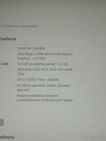 Lenovo Thinkpad T14s Gen 1 AMD Ryzen 5 Pro Cena 350€ - 4