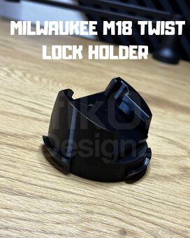 Milwaukee M18 Twist Lock Holder - 4