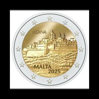 2€ Malta 2025 - Maltský vôl + Mdina - 4