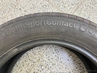 Letné pneumatiky Continental 225/50 ZR 16 - 4