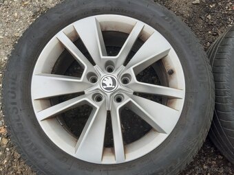 Elektrony originál ŠKODA KAROQ 5x112r17 - 4