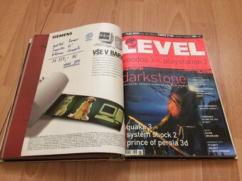 LEVEL časopisy - 1998, 1999 - kompletné, zviazané - 4