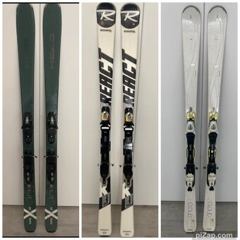 7 párov lyže rôznych značiek - 4