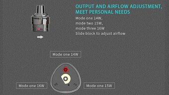 UWELL WHIRL T1 + 2 náhradné hlavy - 4