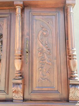 Príborník starožitný – 242 x 140 x 53 cm. - 4