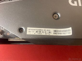 Gigabyte Nvidia RTX 3060 Ti OC 8GB - 4