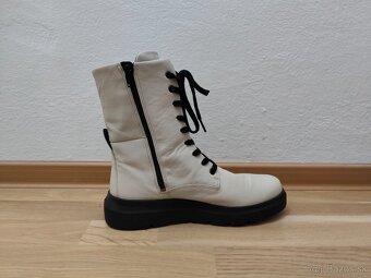Ecco 41 - dámske celokožené čižmy - 4