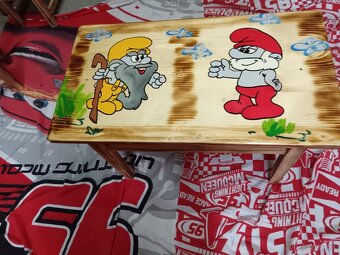 Drevený stolík - 4