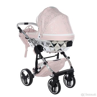 Kočík Junama Heart Pink Silver 2025 - 4
