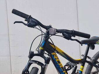 Rock Machine Surge 24 Black/Blue/Yellow - 4