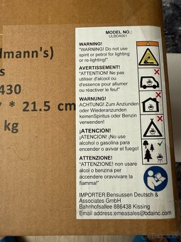 Prenosny gril Hellmanns - 4