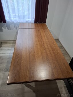 Rozkladací drevený stôl 180x80 - 4