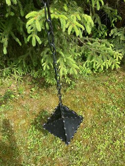 kovová lampa Hand made - 4