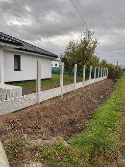 Betónové ploty a 3D ploty - 4