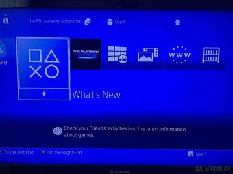 Predám PlayStation 4 + 2x ovládač + 7 hier - 4