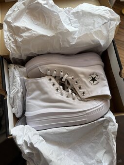 Converse biele tenisky 39 - 4