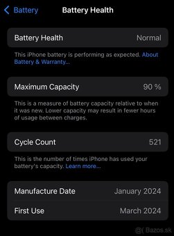 iPhone 15 - 128 GB black - 4