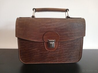 Kožená kabelka-aktovka - 4