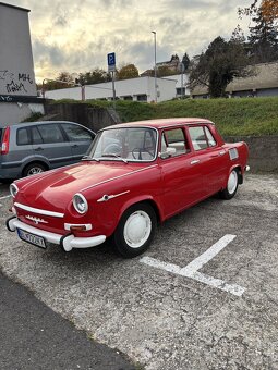 Škoda 1000MB, biele SPZ - 4