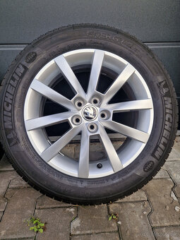 5x100 r16 kolesa skoda scala disky alu elektrony 205 55 16 - 4