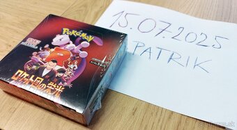 Pokemon Glory Of Team Rocket Booster Box Japonský - 4