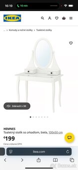 Predám zostavu Hemnes IKEA - 4