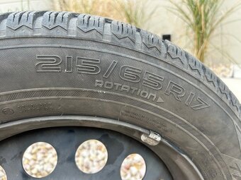 Disky 7Jx17 5x108 ET42 zimne 215/65 R17 - 4