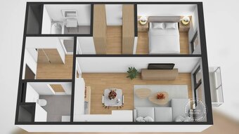 AXIS REAL | 2-izbový byt, METROPOLIS, DOWN TOWN, Bottova uli - 4