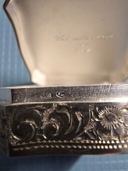 Strieborná šperkovnica 800/1000 - 4