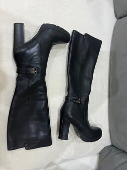 Dámske čižmy - pravá koža - 4