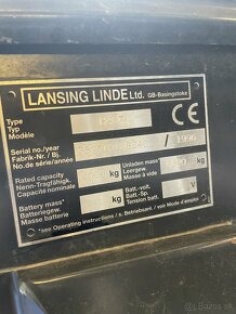 Vzv Linde H40t nosnosť 4tony LPG - 4
