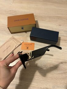 Louis Vuitton slnečné okuliare - čierne (LV3) - 4