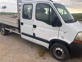 Predám Renault Master 2,5dci valník - 4