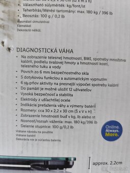 Diagnosticka váha Silvercrest - 4