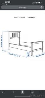 Detská posteľ IKEA Hemnes - 4