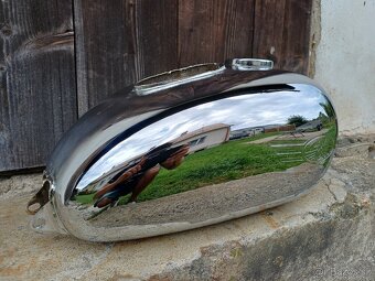 Nádrž Jawa 175, 356 s ampérmetrem - 4