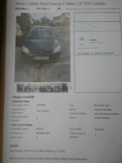 Dvere,chladice,prevodovka, EGR ventil na Ford C-MAX - 4