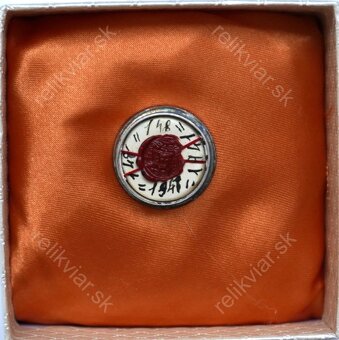 Relikviár z 20. storočia s relikviou Svätý Alfonz Rodríguez - 4