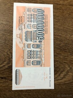 Bankovky JUHOSLAVIA 4 - 4