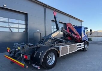 IVECO EUROCARGO 180E30 hakový naťahovák s hydraulickou rukou - 4