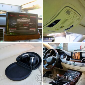 Audi A8 Long V8 Benzín - B&O - TV - Matrix - od 0% akontácie - 4