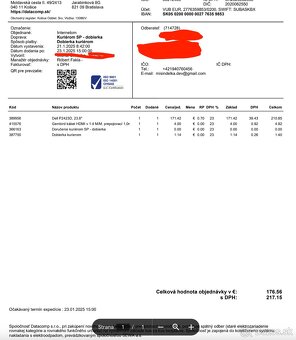 Predám DELL P2423D 23,8" záruka do 01/27 - 4